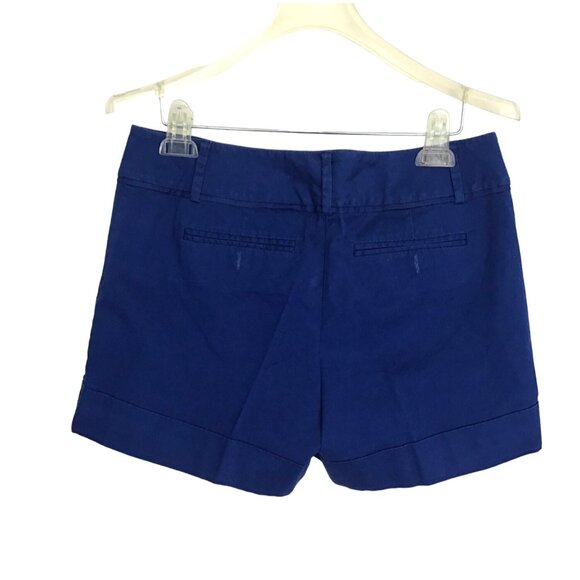 7TH AVENUE- WOMENS BLUE POCKETS SHORTS SIZE 10 - Picture 2 of 7